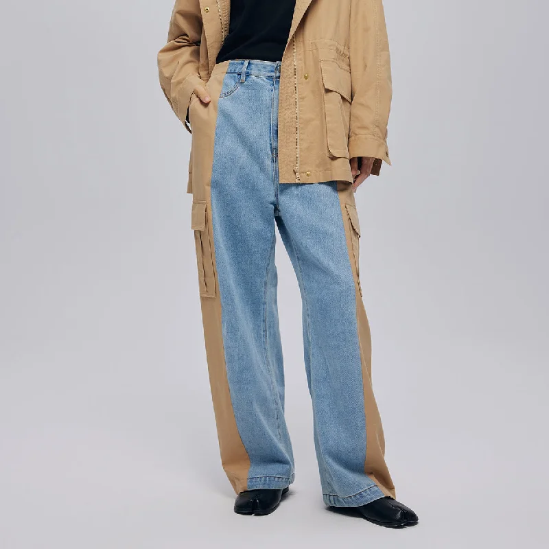 Express your style with fashionable women’s clothing   Workwear Patchwork Jeans
