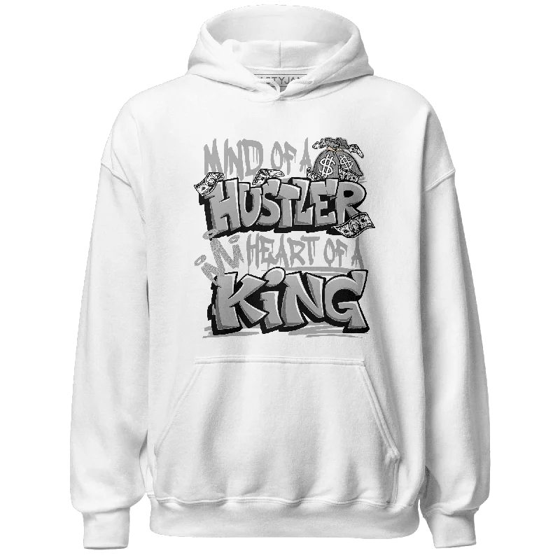 NastyJamz Craft Ivory 3s Hoodie Match Hustler Heart King