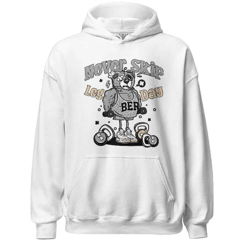 NastyJamz Craft Ivory 3s Hoodie Match Leg Day BER