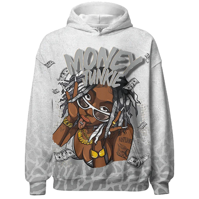 NastyJamz Craft Ivory 3s Hoodie Match Money Junkie 3D All-Over Print