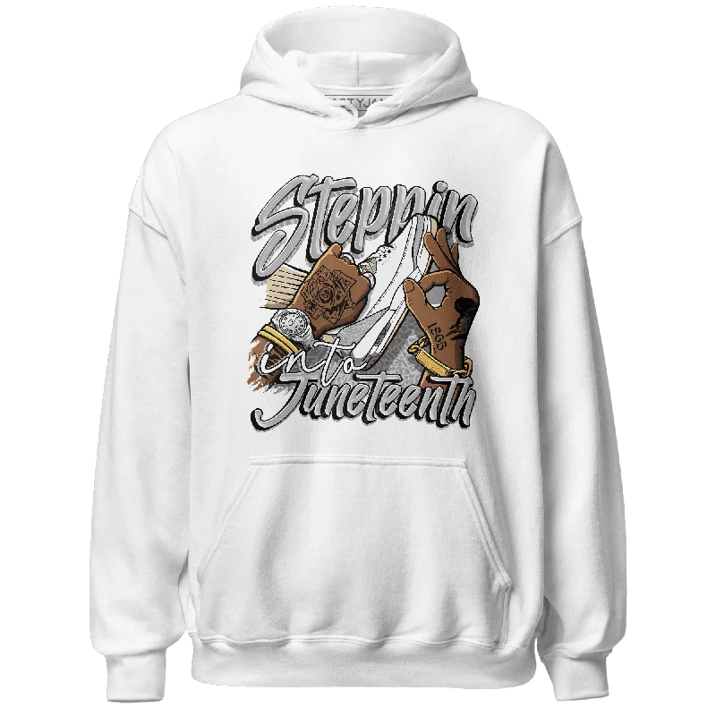 NastyJamz Craft Ivory 3s Hoodie Match Step Into Juneteenth