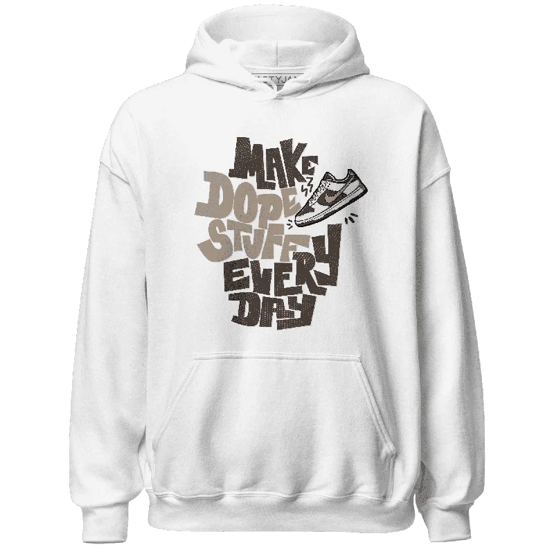 NastyJamz Dunk Low Baroque Brown Hoodie Match Dope Sneaker