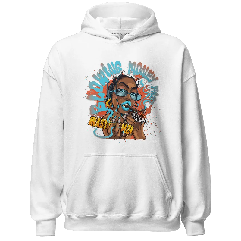 NastyJamz Dunk Low Dolphins Hoodie Match Blowing Money Fast Girl