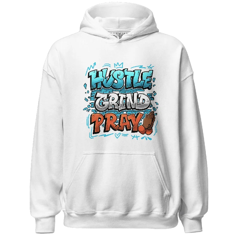 NastyJamz Dunk Low Dolphins Hoodie Match Hustle Grind Pray