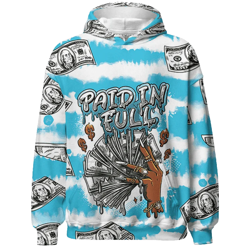 NastyJamz Dunk Low Dolphins Hoodie Match Paid In Full 3D All-Over Print