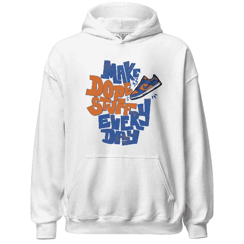 NastyJamz Dunk Low Knicks Hoodie Match Dope Sneaker