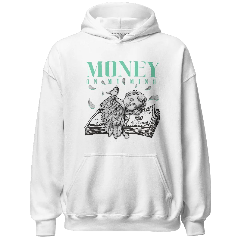 NastyJamz High OG Green Glow 1s Hoodie Match Money On My Mind Angel