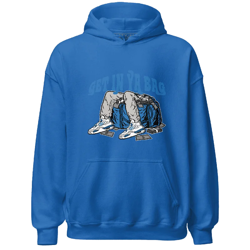 NastyJamz Industrial Blue 4s Hoodie Match Get Ya In Bag