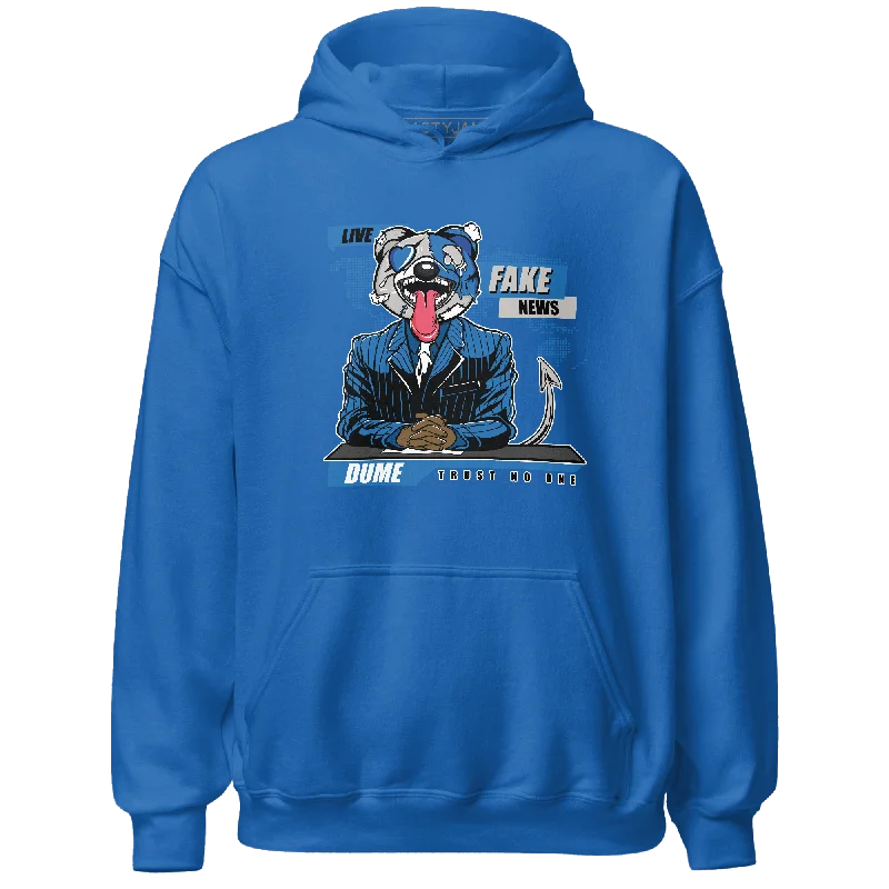 NastyJamz Industrial Blue 4s Hoodie Match News Presenter BER