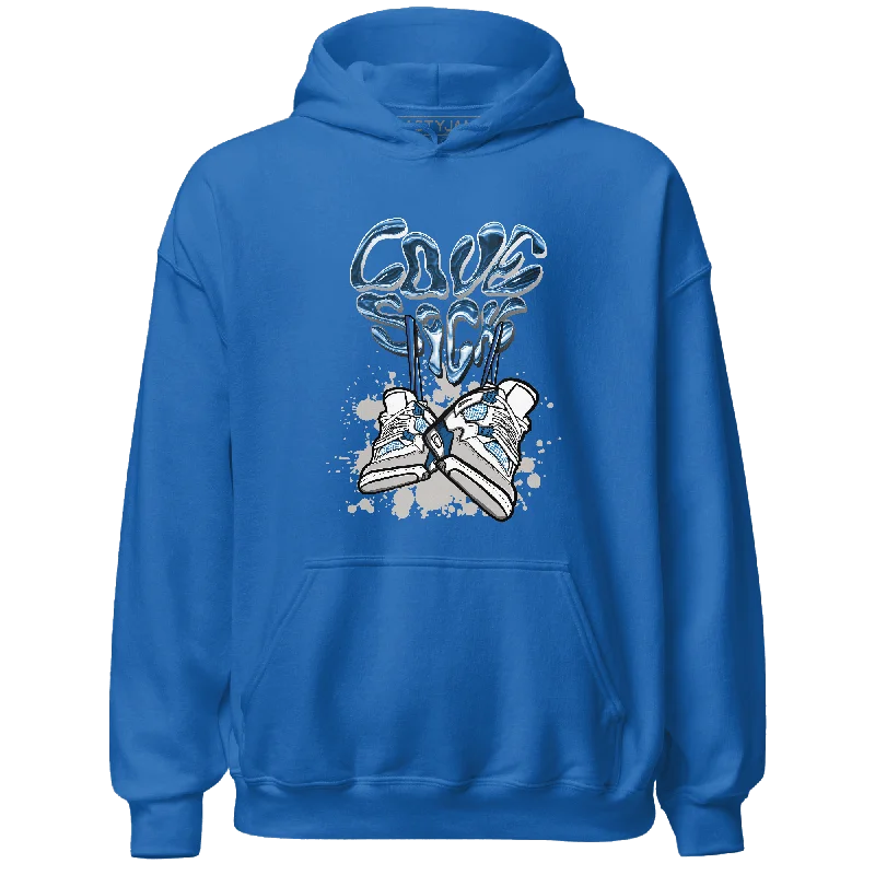 NastyJamz Industrial Blue 4s Hoodie Match Sneaker Love Sick