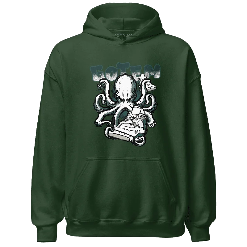 NastyJamz Oxidized Green 4s Hoodie Match Octopus Got Em