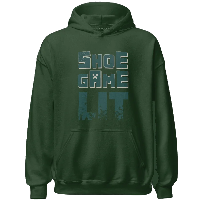 NastyJamz Oxidized Green 4s Hoodie Match Shoe Game Lit