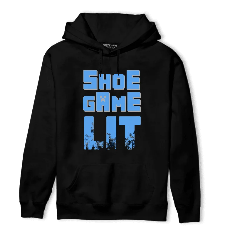 NastyJamz University Blue 5s Hoodie Match Shoe Game Lit