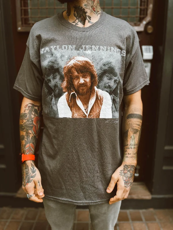 Waylon Jennings Portrait T-Shirt