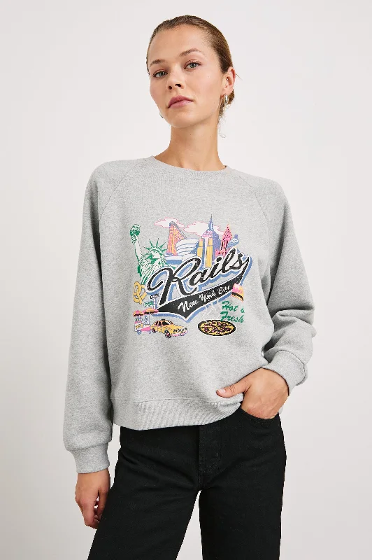 VINTAGE RAGLAN SWEATSHIRT - RAILS NEW YORK