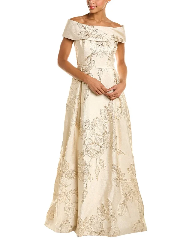 Effortlessly chic fashion for today’s woman   Teri Jon A-Line Gown