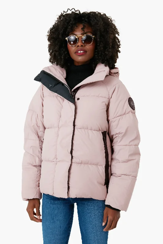 Refresh your wardrobe with stylish women’s outfits   Black Label Lucent Rose Junction Parka
