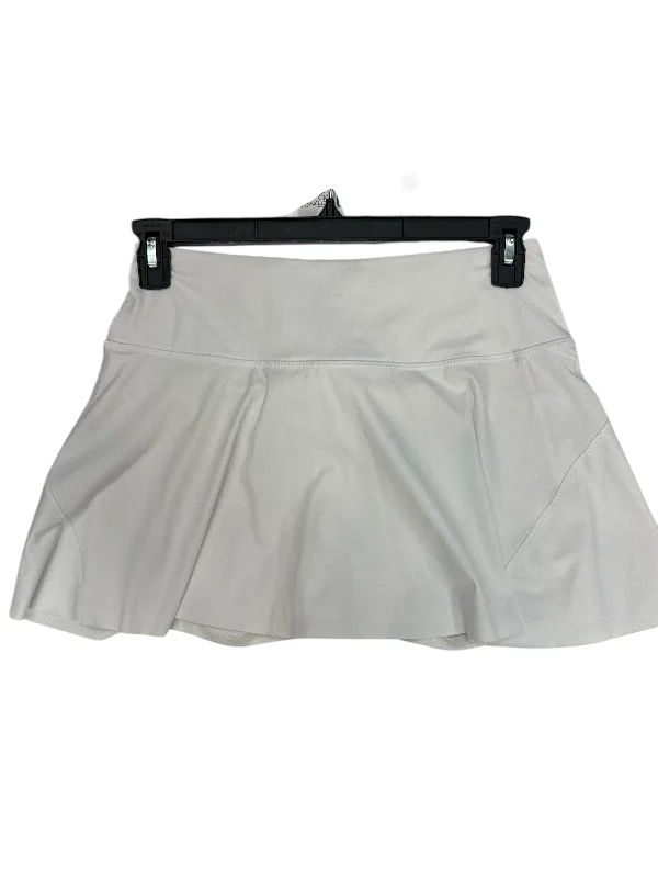 Athletic Skort By Athleta In White, Size: M