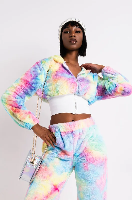 UNICORN ALIVE TIE DYE JACKET