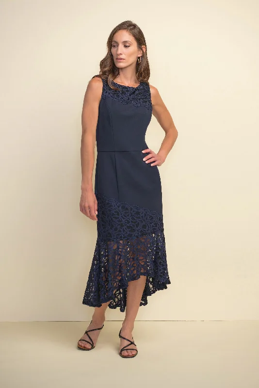 Premium quality women’s clothing at affordable prices   Joseph Ribkoff Sleeveless, Lace Detail Dress