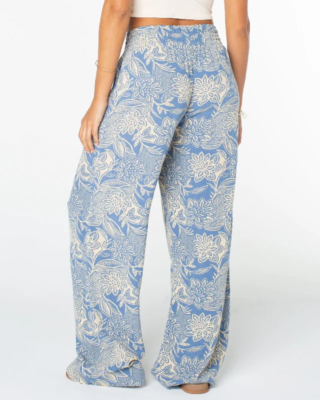 Women’s clothing to inspire confidence and beauty Forever And A Day Wide Leg Pants - Infinity Blue Lotus Batik Women’s clothing to inspire confidence and beauty Forever And A Day Wide Leg Pants - Infinity Blue Lotus Batik