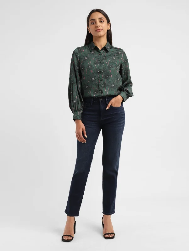 Stylish plus-size clothing for women   Women's High Rise 724 Straight Fit Jeans