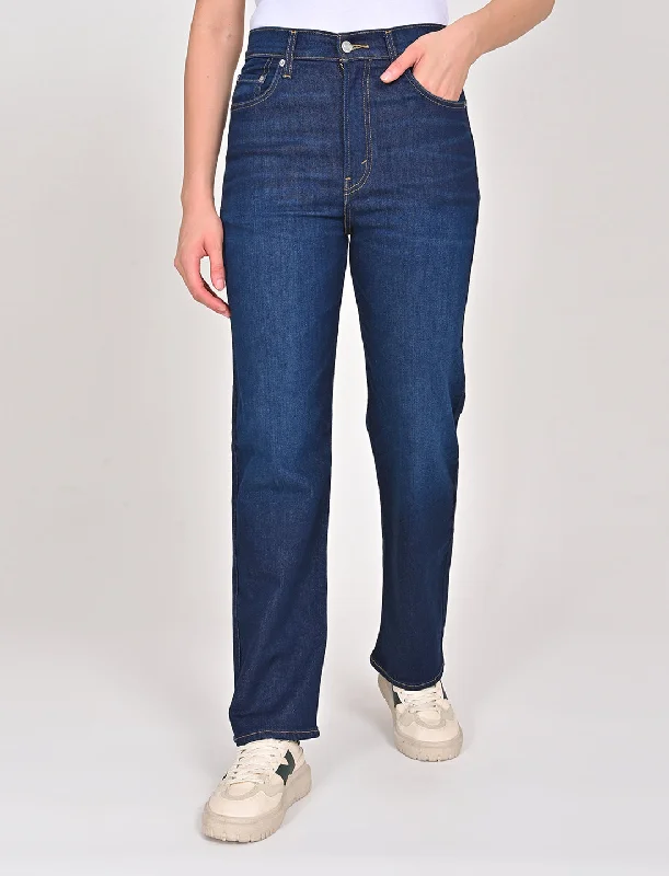 Create a timeless wardrobe with fashionable pieces Women's High Rise Ribcage Slim Straight Fit Jeans Create a timeless wardrobe with fashionable pieces Women's High Rise Ribcage Slim Straight Fit Jeans