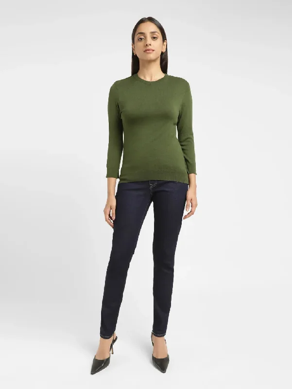 Casual outfits that elevate your style   Women's High Rise Ribcage Straight Fit Jeans